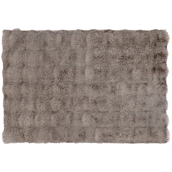 Decke Cussin, braun, Polyester, 102x65x3 cm