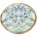 Tablett LesFleurs, Holz, 30x30x1,5 cm