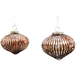 KugelHänger Iride, braun, Glas,10x10x10 cm