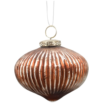 KugelHänger Iride, braun, Glas,10x10x10 cm