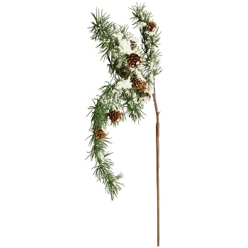 TannenZapfenZweig ArtificialNature, PE, 121 cm