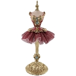 BallerinaDeco Lilian, Polyresin, 12,9x12,9x37 cm