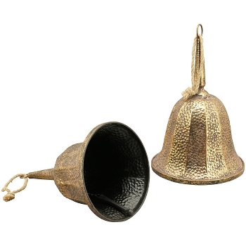 Glocke Doré, Metall, 30x30x45,7 cm