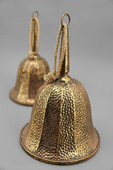 Glocke Doré, Metall, 30x30x45,7 cm