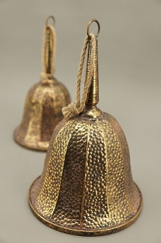 Glocke Doré, Metall, 30x30x45,7 cm