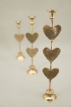KerzenHalter Doré, gold, Metall, 9,5x9,3x53,5 cm