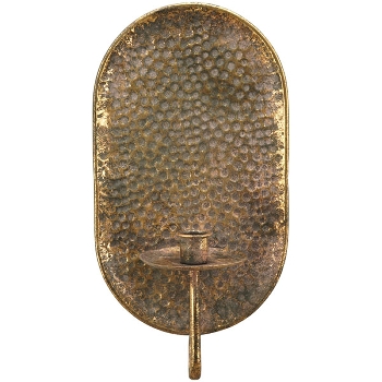 KerzenHalter Doré, Metall, 16,5x8,5x32 cm