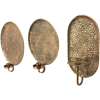 KerzenHalter Doré, Metall, 25,3x7,5x30 cm