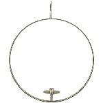 Ring mit KerzenHalter Doré, Metall, 48x10x58,5 cm