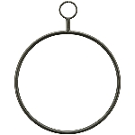 RingHänger Sobre, Metall, 83x93,5x1 cm
