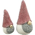 Santa DUR, rot, Zement, 6,5x6x12 cm