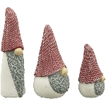 Santa DUR, rot, Zement, 6,5x6x12 cm