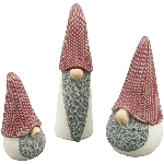 Santa DUR, rot, Zement, 6,5x6x12 cm