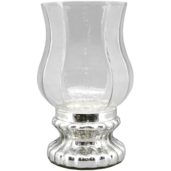WindLicht Iride, transparent, Glas, 18x18x36 cm