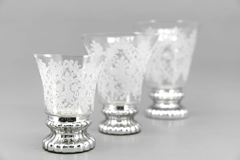 WindLicht Iride, transparent, Glas, 23,5x23,5x30 cm