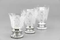 WindLicht Iride, transparent, Glas, 23,5x23,5x30 cm