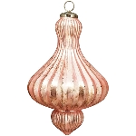 Ornament Iride, pink, Glas, 16,5x16,5x26 cm