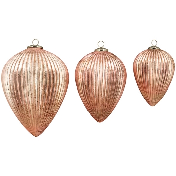 Ornament Iride, pink, Glas, 23x23x30 cm