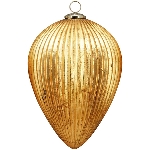 Ornament Iride, gold, Glas, 23x23x30 cm