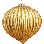 Ornament Iride, gold, Glas, 28x28x28 cm