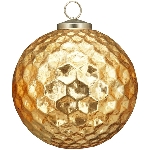 Ornament Iride, gold, Glas, 15x15x15 cm