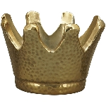 Krone Aurum, gold, Stoneware, 13x13x9 cm