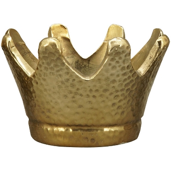 Krone Aurum, gold, Stoneware, 16x16x10 cm
