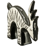 Rentier XOXO, Dolomite, 8,5x2,5x8 cm