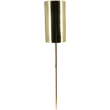 KerzenHalter Doré, gold, Metall, 3x3x20,5 cm