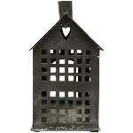 HausWindLicht Sobre, schwarz, Metall, 28,5x13,5x23,5 cm