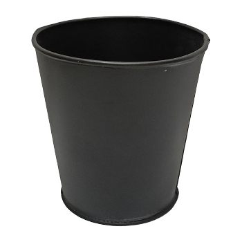 Topf Sobre, schwarz, Metall, 10x10x10 cm