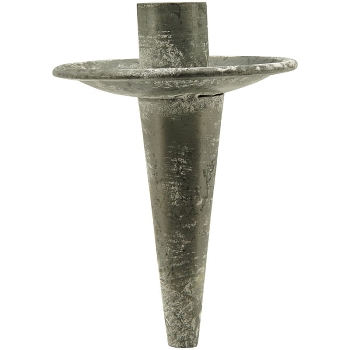 KerzenHalter Junker, zink, Metall, 6,5x6,5x10,5 cm