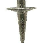 KerzenHalter Junker, zink, Metall, 6,5x6,5x10,5 cm