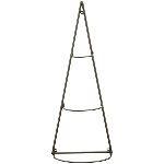 VerkaufsHilfe BaumSet/2 Sobre, schwarz, Metall