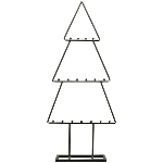 VerkaufsHilfe Baum Sobre, schwarz, Metall, 38x10x90 cm