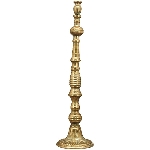 KerzenHalter Doré, gold, Metall, 13,5x13,5x51 cm