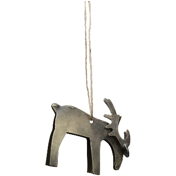 RentierHänger Doré, gold, Metall, 7,5x2,5x6 cm