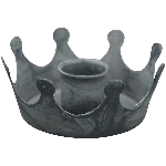 KerzenHalter Junker, zink, Metall, 8x8x4 cm