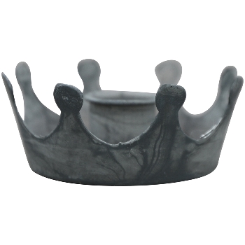 KerzenHalter Junker, zink, Metall, 8x8x4 cm