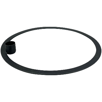 KerzenHalter Set/4 Sobre, schwarz, Metall, geeignet für 22 mm Stabkerzen-Ø