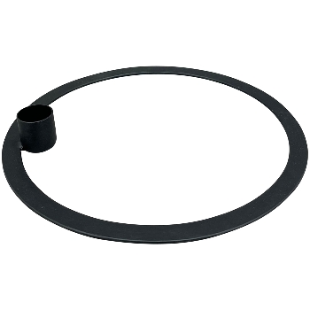 KerzenHalter Set/4 Sobre, schwarz, Metall, geeignet für 22 mm Stabkerzen-Ø