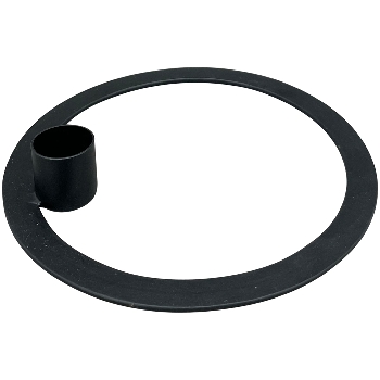 KerzenHalter Set/4 Sobre, schwarz, Metall, geeignet für 22 mm Stabkerzen-Ø