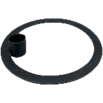 KerzenHalter Set/4 Sobre, schwarz, Metall, geeignet für 22 mm Stabkerzen-Ø