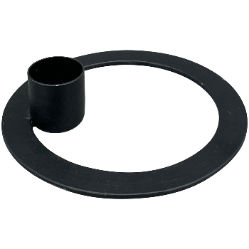 KerzenHalter Set/4 Sobre, schwarz, Metall, geeignet für 22 mm Stabkerzen-Ø