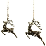 RentierHänger Aurum, gold, Alu, 14,5x0,5x12 cm