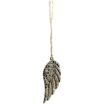 FlügelHänger Aurum, gold, Alu, 4,3x0,3x10 cm
