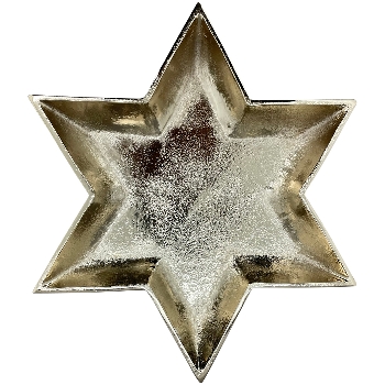 SternTablett Aurum, gold, Alu, 22,5x22,5x2 cm