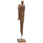 Engel Artisanal, natur, Holz, 18x12x84 cm
