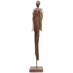Engel Artisanal, natur, Holz, 21x14,5x110 cm