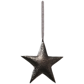 SternHänger Sobre, schwarz, Aluminium, 20x2x20 cm